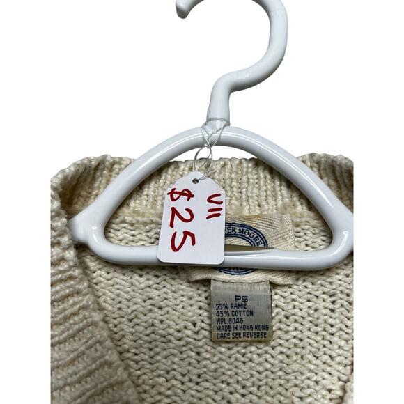 Vintage Jennifer Moore Adventure knit sweater women Sz small Petites casual boho - Picture 9 of 9